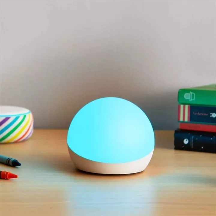 Lámpara Alexa Inteligente Echo Glow Multicolor Blanco