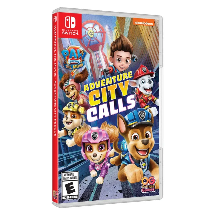 Paw Patrol The Movie Adventure City Calls Nintendo Switch