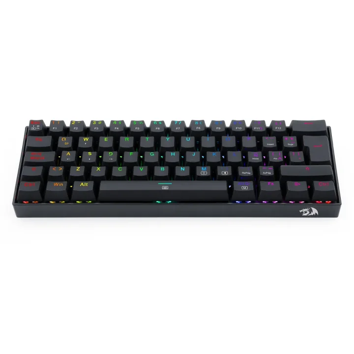 Teclado Gamer Mecánico Redragon Retroiluminado RGB Dragonborn K630