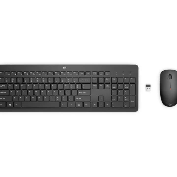 Teclado y Mouse Inalámbrico HP 230 Negro