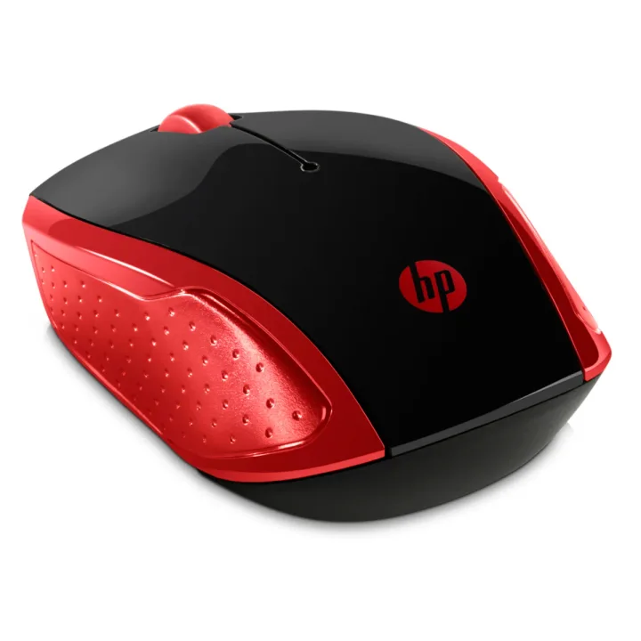 Mouse inalámbrico HP 200 Rojo