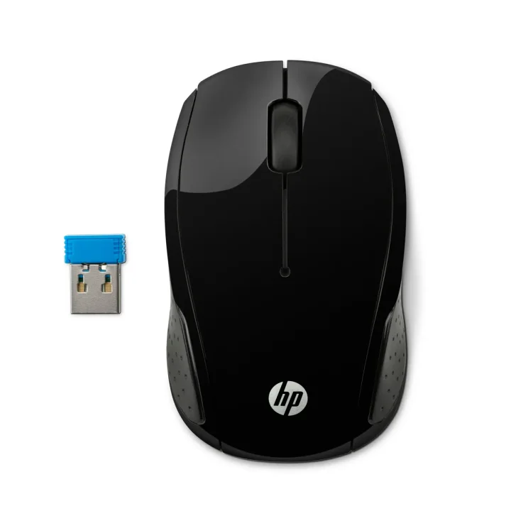 Mouse HP 200 Inalámbrico Negro