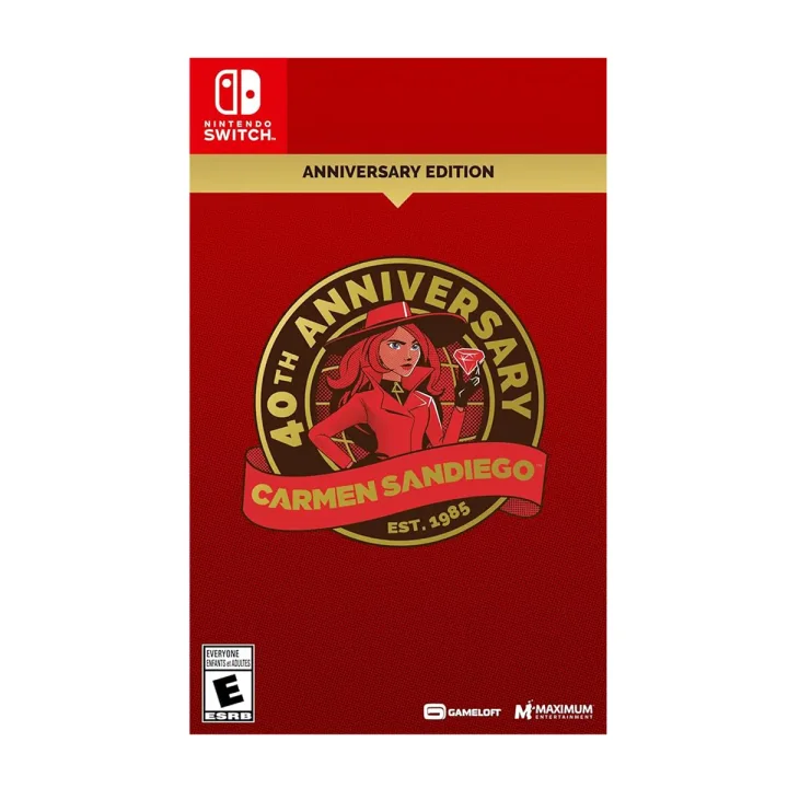 Carmen Sandiego 40th Anniversary Edition Nintendo Switch