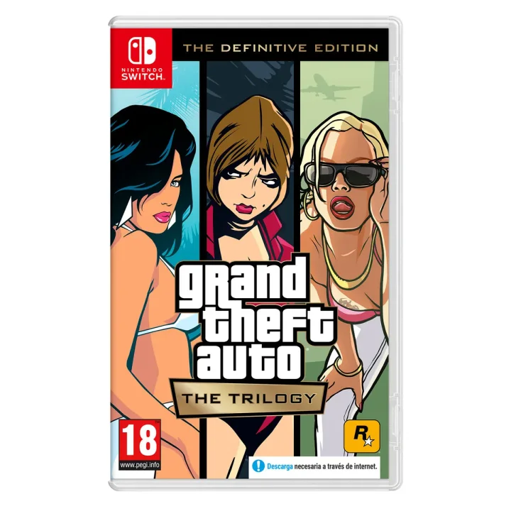 Grand Theft Auto Trilogy Definitive Edition Switch
