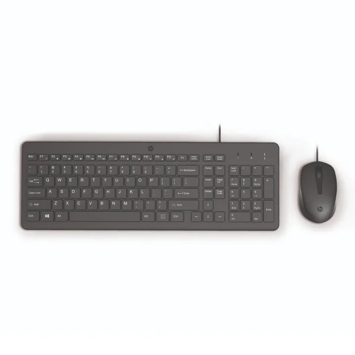 Teclado y Mouse Alámbrico HP 150