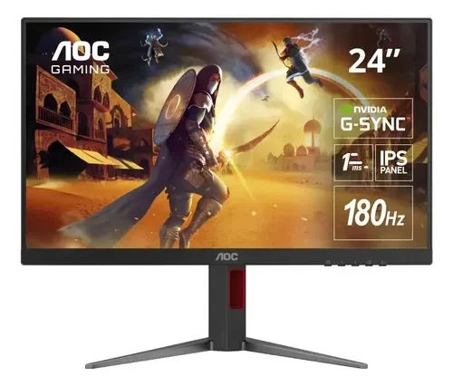 Monitor Aoc Gaming 24 Ips Fhd 180hz Negro