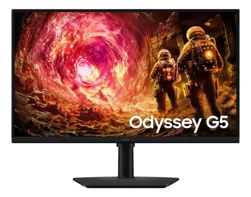 Monitor Gamer 27 - Samsung Odyssey G5 - Qhd 1ms 180hz Ips Negro