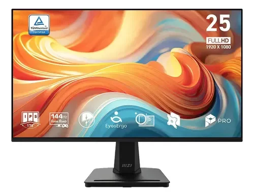 Monitor Msi Pro Mp251 E14l 24.5 Ips Full Hd 144hz Negro